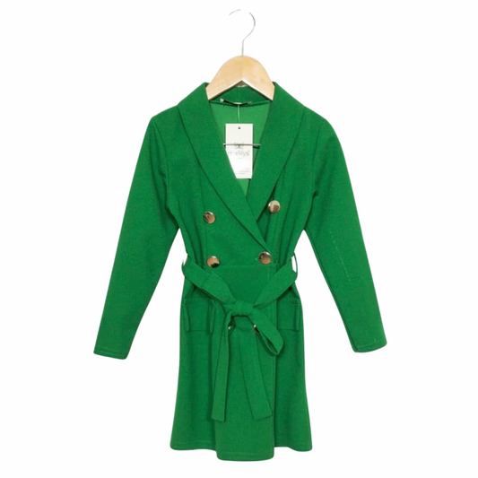 Fashion Coat in Emerald